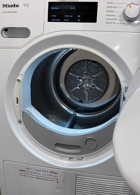 Miele dryer no heat Vancouver